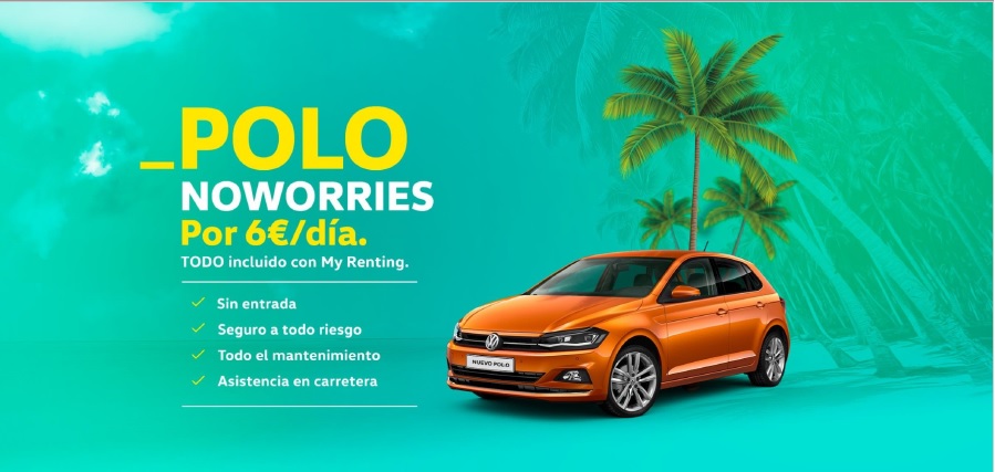 Disfruta de un Volkswagen Polo.. ¡por 6 euros al día!